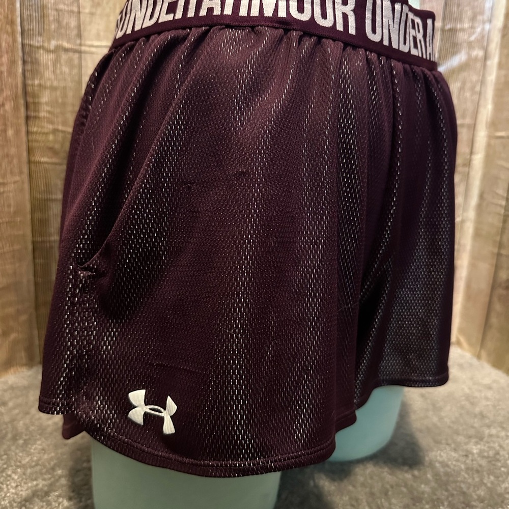 Under Armour Women's Dark Purple Athletic Shorts